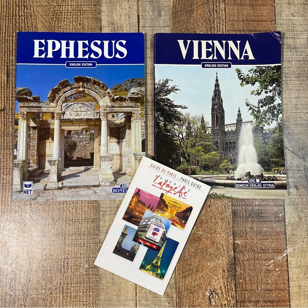 Ephesus Vienna Bonechi Travel Catalog Book Paris Guide Vacation Souvenir